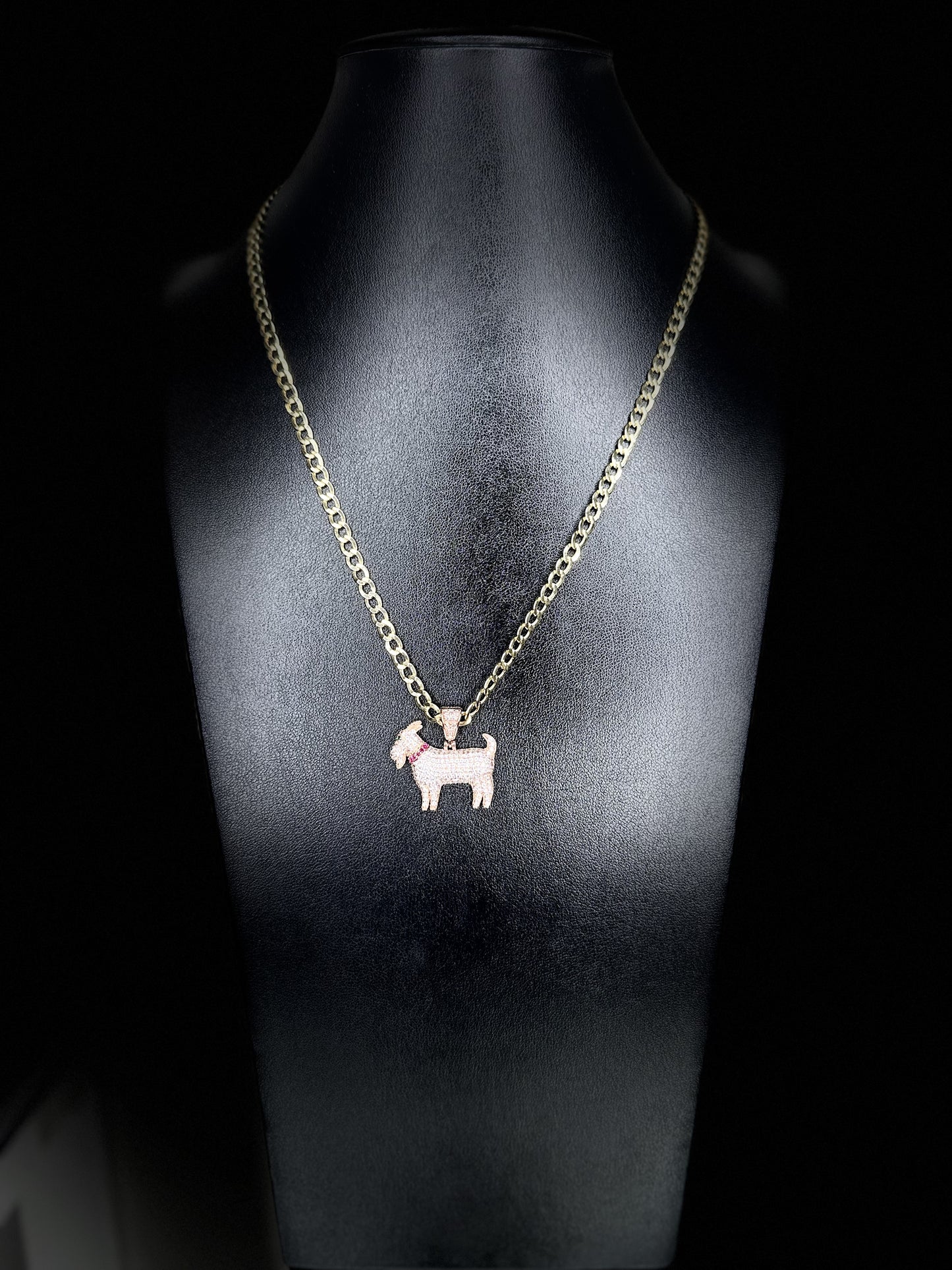 Cuban Chain with Goat pendant