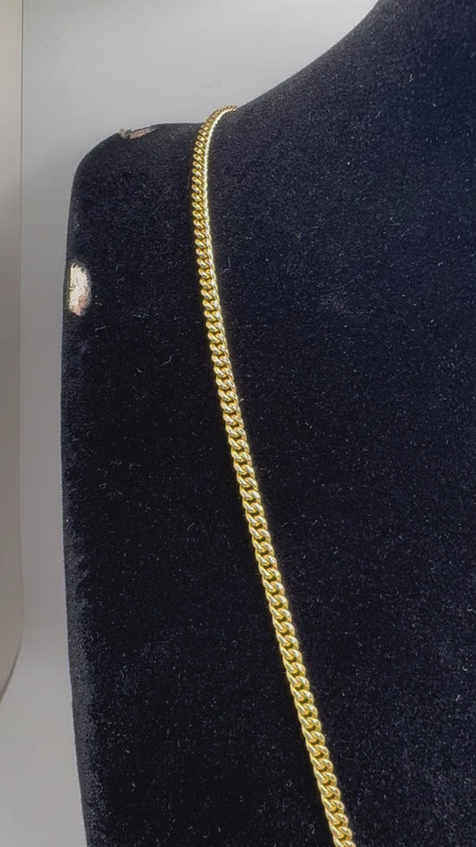 Miami Cuban Chain with Versace Pendant